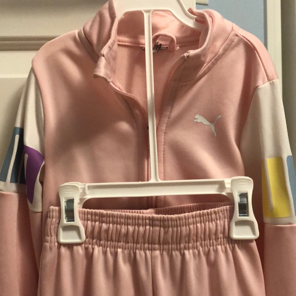 Toddler girls puma track suit size 4T